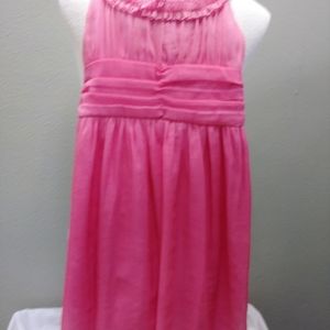 Hype from Nordstroms salmon ruffle party dress